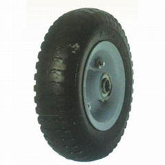 PU FOAM WHEEL 2.50-4" WITH STEEL RIM