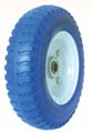 PU FOAM WHEEL 2.50-4" WITH STEEL RIM 2