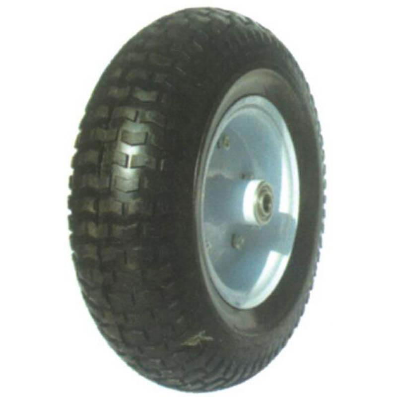 PU FOAM WHEEL 5.00-6" WITH STEEL RIM 2