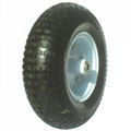 PU FOAM WHEEL 5.00-6" WITH STEEL RIM 2