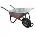 GARDEN TOOLS 85L GALVANIZED WHEELBARROW