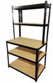 Multi function steel shelf