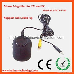 Newest HD Mouse Video Magnifier Reading Aids Support win7,win8 