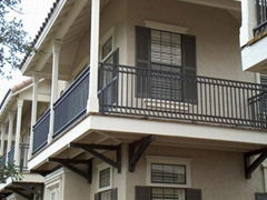 Wrought Iron Balcony Railing