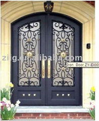 Wrought Iron Double Door 