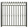 ornamental iron fence