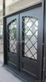 wrought iron door