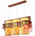 中式羊皮吊灯 2