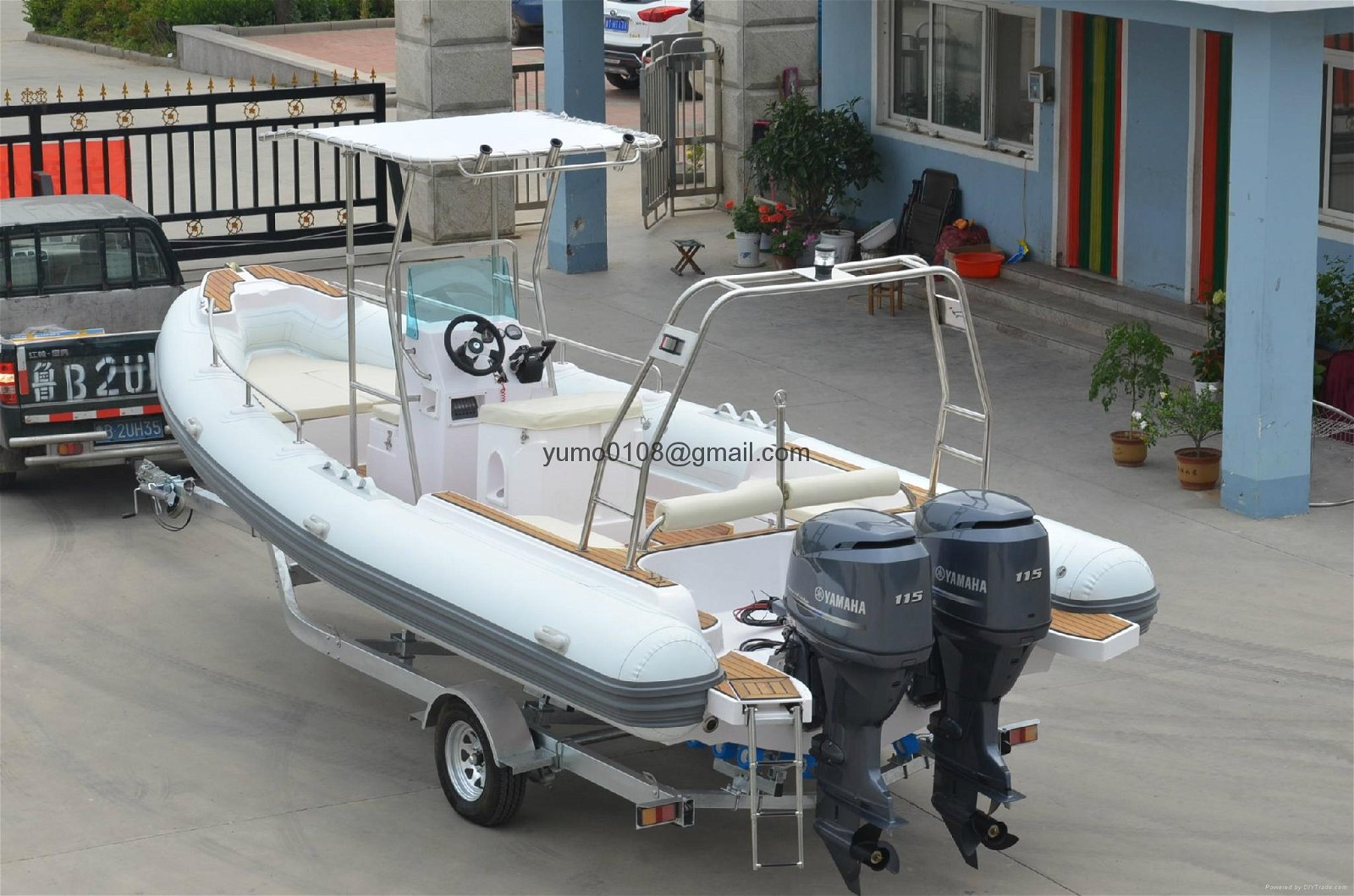 7.6mi rigid inflatable boat 4