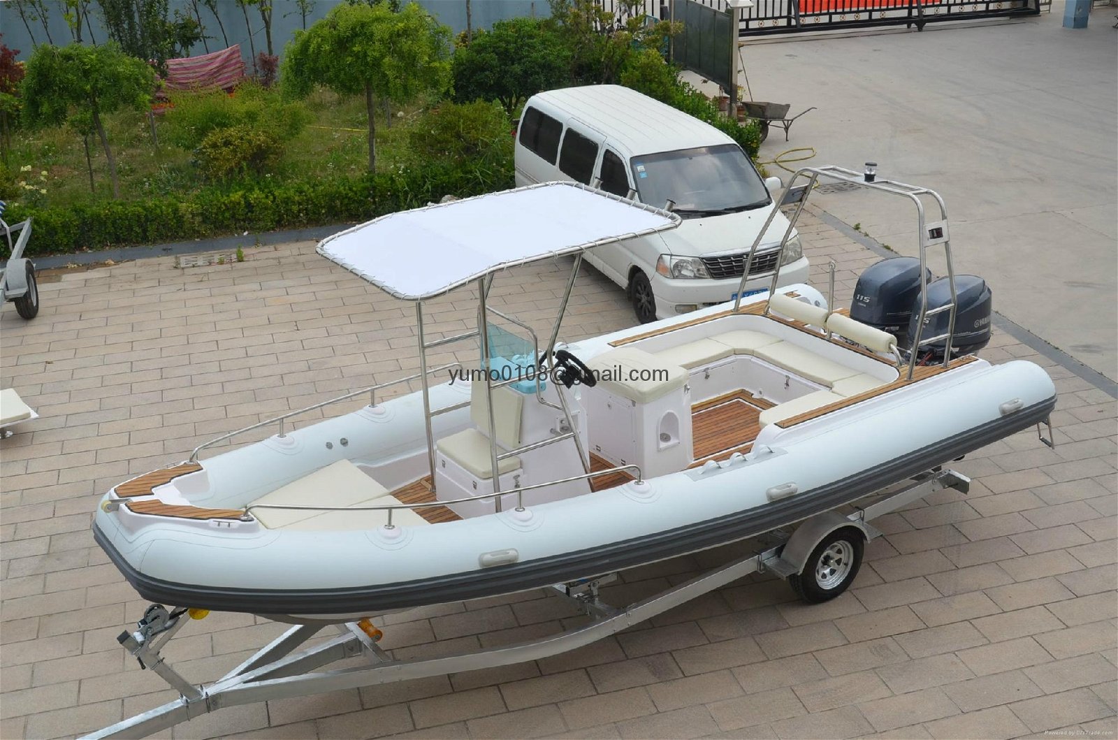 7.6mi rigid inflatable boat 5