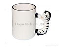 coated mugs /caps with cartoon animal handle(لیوان با روکش حیوانات کارتونی دسته)