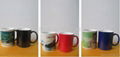 color changed mugs for sublimation