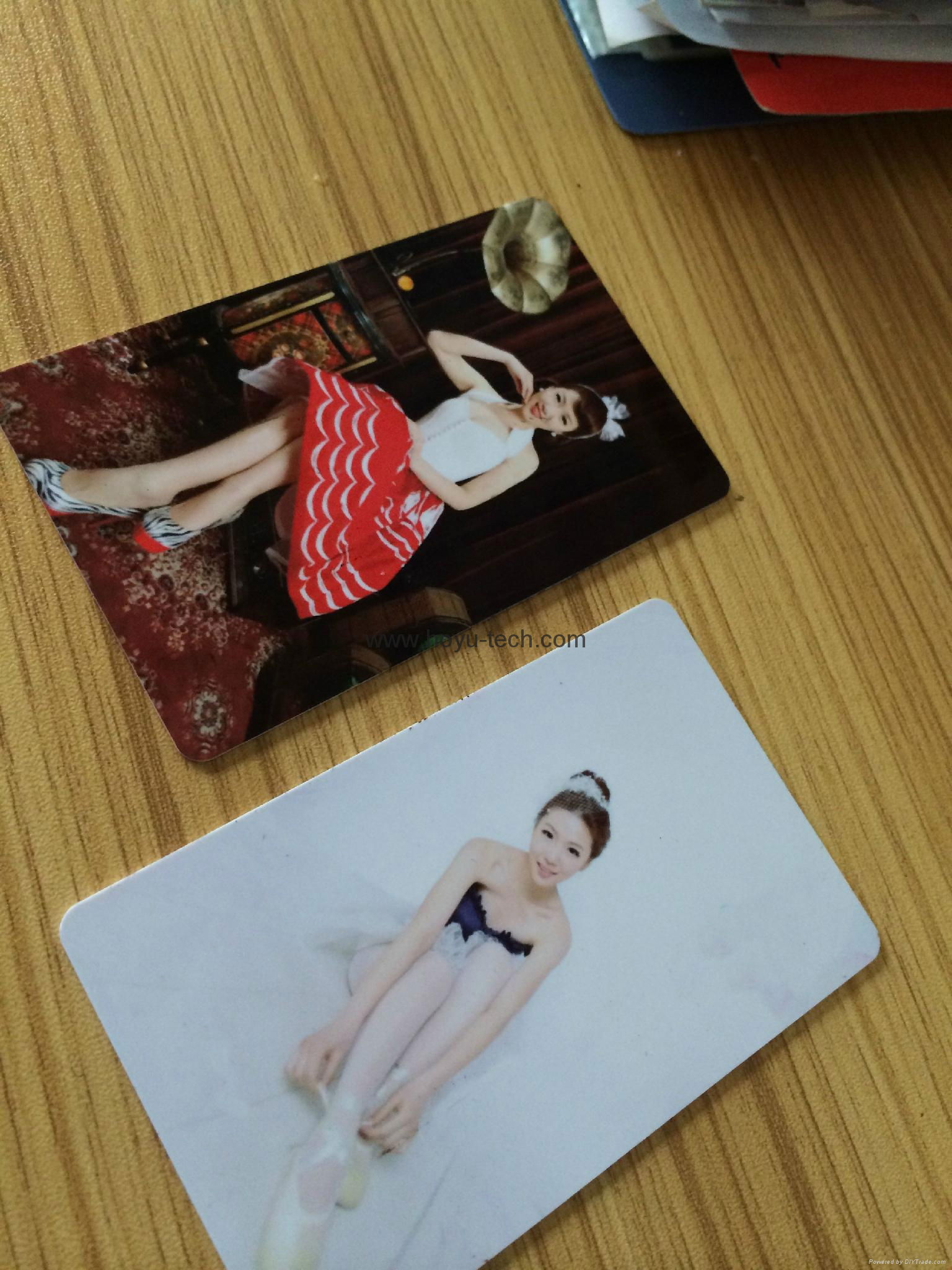 PVC card print by this printer 