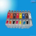 Empty ink  cartridge for Epson sure color P400 refillable ink cartridge