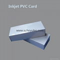 Glossy inkjet blank pvc card/inkjet printable pvc card for Epson T50 P50 A50 L80