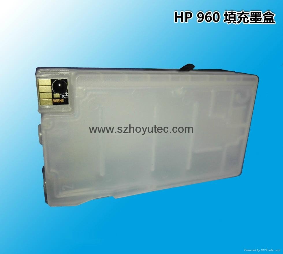 兼容惠普HP Pro 3610 3620 打印機墨盒 960 填充墨盒連供墨盒 2