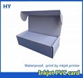 white magnet PVC IC card PVC ID card for L800 L801 T50 P50 printer