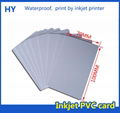 white magnet PVC IC card PVC ID card for L800 L801 T50 P50 printer