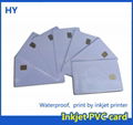 white magnet PVC IC card PVC ID card for L800 L801 T50 P50 printer