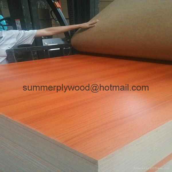 18mm Cherry Laminated MDF 2