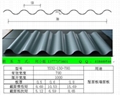 YX32-130-780型彩钢波浪铝镁锰合金压型板