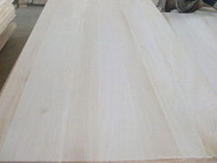 Paulownia edged glued panels