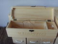 Wooden wine gift box 