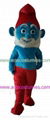 smurf mascot costume party costumes