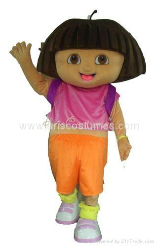 dora mascot party costumes cartoon wear costumes