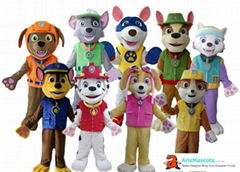 adult size cartoon character mascot costume for kids party custom made mascots