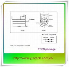 340nm 深紫外LED TO39封裝