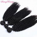 100% Indian Virgin Remy Human Hair Weaving Bundles Factory Wholesale Hairs  3