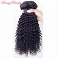 100% Indian Virgin Remy Human Hair Weaving Bundles Factory Wholesale Hairs  5