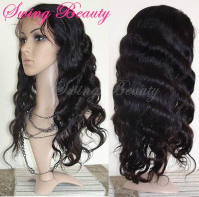 Permium Full Lace Natural Virgin Human Hair Wigs Wholesale Cheap Price   5