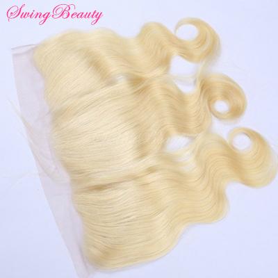 Lace Frontal Body Wave Platinum Blonde 613# 10"-20"In Stock 2