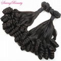 100% Virgin Peruvian Remy Human Hair Weaving Bundles10"-36" In Stock  1