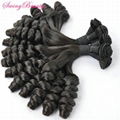 100% Virgin Peruvian Remy Human Hair Weaving Bundles10"-36" In Stock 