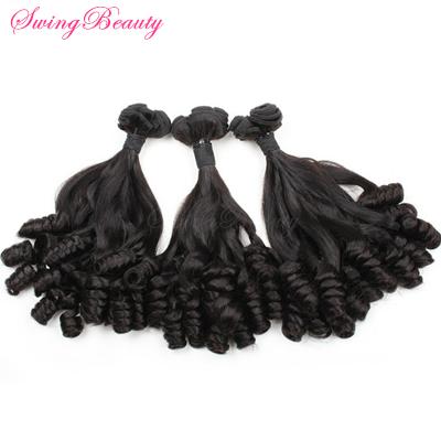 100% Virgin Peruvian Remy Human Hair Weaving Bundles10"-36" In Stock  5