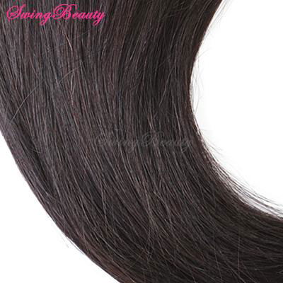 Clip In Natural Remy Human Hair Extensions Double Drawn Top Quality  5