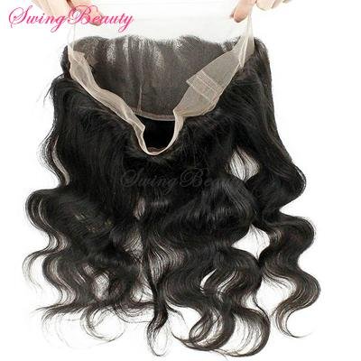 360 Lace Frontal Closure Remy Human Hair Extension Natural Weavings