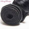 Unprocessed Brazilian Virgin Human Hair Weaving Weft Extension 