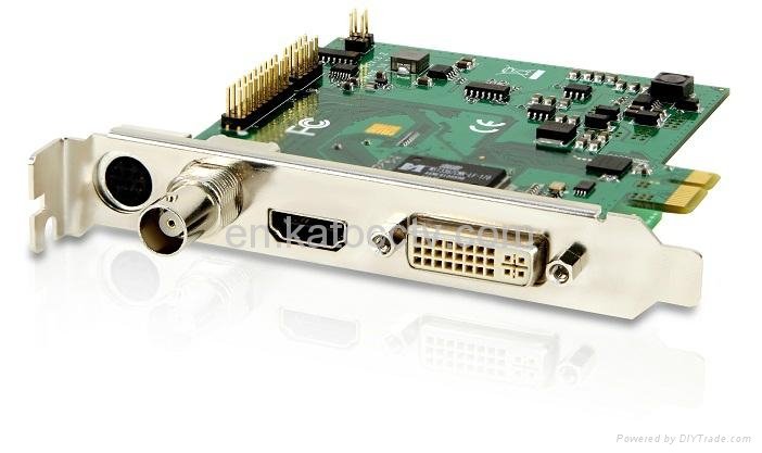 Real time motion record video capture card with CE,FCC,software developped indep