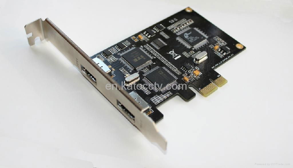 Real time motion record video capture card with CE,FCC,software developped indep 3
