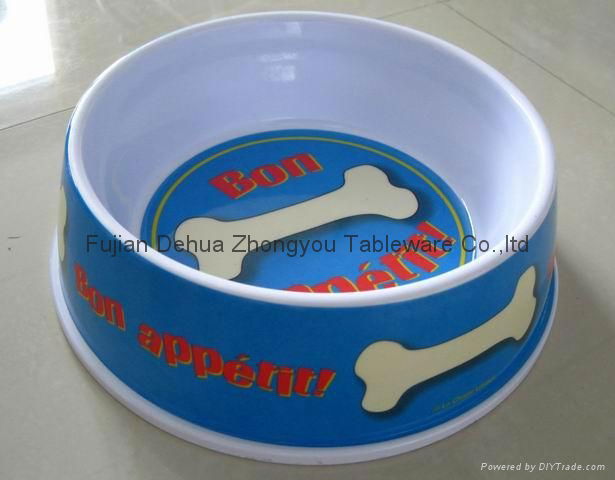 dog bowl .melamine.cat bowl .Tray  3