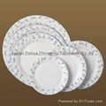 Melamine Round Dinner Plate /Snack Plate/Platter/Tray 