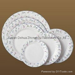 Melamine Round Dinner Plate /Snack Plate/Platter/Tray 