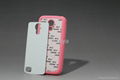 2D TPU + PC sublimation case for Galaxy S4 mini, with aluminum insert 4