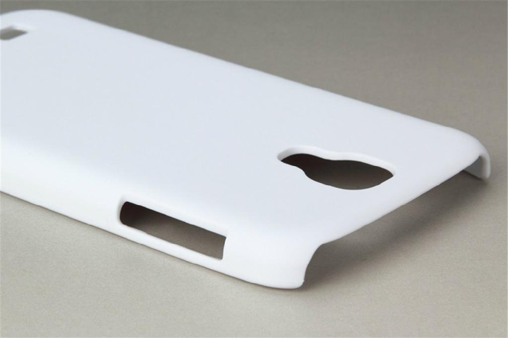 blank white matte 3D sublimation  case  for sumsang S4 2