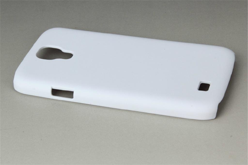 blank white matte 3D sublimation  case  for sumsang S4 4