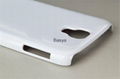 blank white matte 3D sublimation  case  for sumsang S4 6